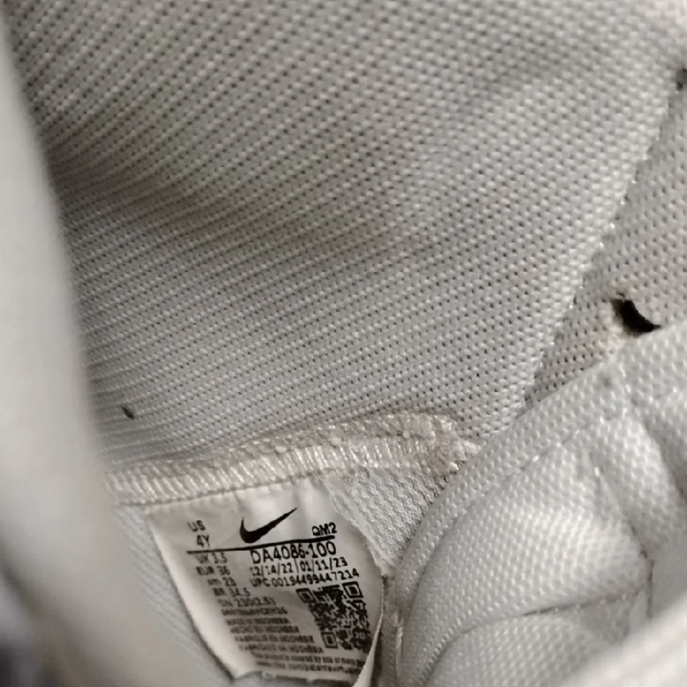 Nike Beige and White Athletic Shoes